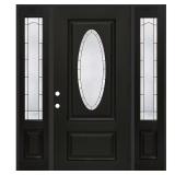 Regency 68x80 Front Door, Onyx Mahogany