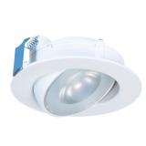HALO Matte White 4-in LED Canless Downlight