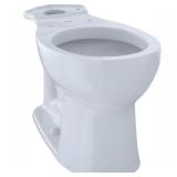 Entrada Round Toilet Bowl, Cotton White