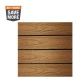 UltraShield Naturale 1x1 Quick Deck Tile Teak