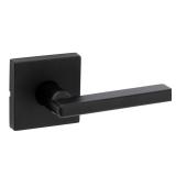 Halifax Matte Black Passage Lever