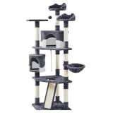 Yaheetech 79in Multi-Level Cat Tree with Posts