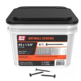 Grip-Rite #6 x 1-5/8 in. Drywall Screws 25 lb