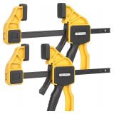 EQUIPTZ 12" Bar Clamps   2 Pack, 150 lb