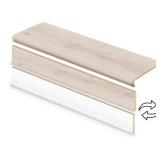 (2 Boxes) 2 Pack-Spring Park Oak Stair Tread/Rise