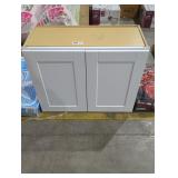 30" x 13" x 23.5" White Wall Cabinet