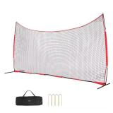 Barricade Backstop Net 20x10 ft Ball Netting
