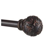 Home Vine 66-120in Matte Bronze Rod