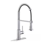 Paulina Pull-Down Kitchen Faucet, Stainless