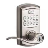 SmartCode Satin Nickel Keypad Lever