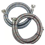 GE Stainless Steel Washing Machine 2-Pack
