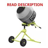 (Damaged Barrel) 5.0 cu. ft. Portable Concrete Mi