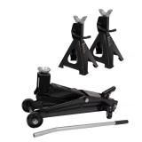 3-Ton Light Duty Truck Jack and Stand Pair