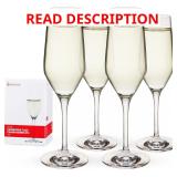 (Set of 12, One Cracked) Spiegelau Style Champagn
