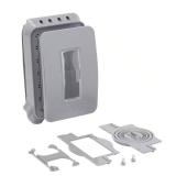 1-Gang Expandable In-Use Cover, Gray (16-in-1)
