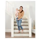 Regalo Top of Stair Safety Gate White