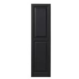 15 in. x 47 in. Black Polypropylene Shutter