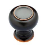 Porter 1-1/4 in. Oil Rubbed Knob (4-Pack)