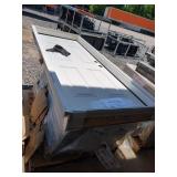 Skid Lot Porcelain Tile & 30" x 80" Door