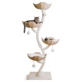 MAU 73" Tall Modern Cat Tree for Large Cats