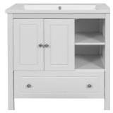 30 in. W x 18 D x 32.1 H Bath Vanity