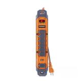 8 ft. Cord 6-Outlet USB-A/C Surge Protector