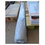 Grey Fuzzy Area Rug 125cm x 213cm