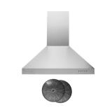 30 in. Convertible Wall Hood with LED Filters