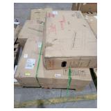 Skid Lot of Electric Fireplace Inserts