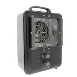 1500-Watt Milk House Style Heater, Black
