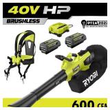 RYOBI 40V HP Brushless Leaf Blower/Mulcher
