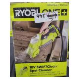 Ryobi 18v swiftclean spot cleaner