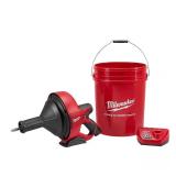 M12 12V Cordless Drain Snake Auger (5 Gal)