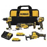 20V MAX BRUSHLESS 4-TOOL COMBO KIT