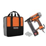 RIDGID 18-Gauge Finish Stapler with Bag