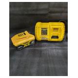 DeWalt 20V MAX 10Ah Battery + Fast Charger