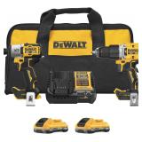 DEWALT 20V XR Impact + Drill Kit DCK250QQ2