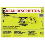 RYOBI 1800 PSI 1.2 GPM PS Washer-RY141803