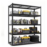 Huluwat 5-Tier Garage Shelving Unit, Black