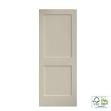 2-Panel Solid Core Wood Door (Prime)