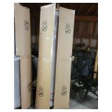 Eight doors white interior door aprox 24"x80"