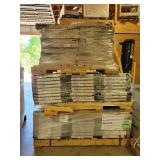 Skid lot of assorted tile