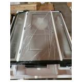 Skid lot of exterior doors