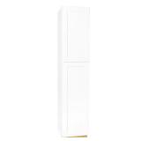 Shaker Pantry Cabinet, Satin White
