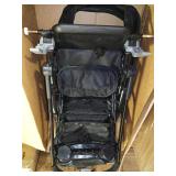 Babytrend stroller has all 4 wheels