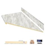 8 ft Right Miter Laminate Countertop Kit, 2 boxes