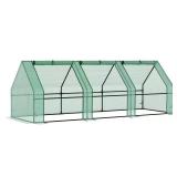 Portable Mini Greenhouse with 3 Doors