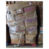 Mixed skid lot harvest magic table, berry wreath
