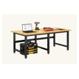 Wortank 94" x 48" 6 Leg Heavy Duty Packing Table