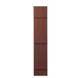 (5) 11x59 Polypropylene Shutters, Red